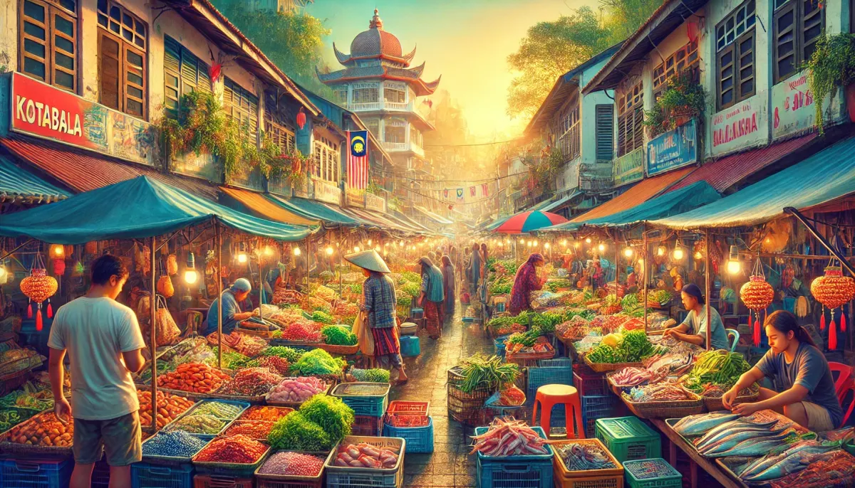 My Epic Sabah Adventure: Mosques, Markets, and Mouthwatering Food!