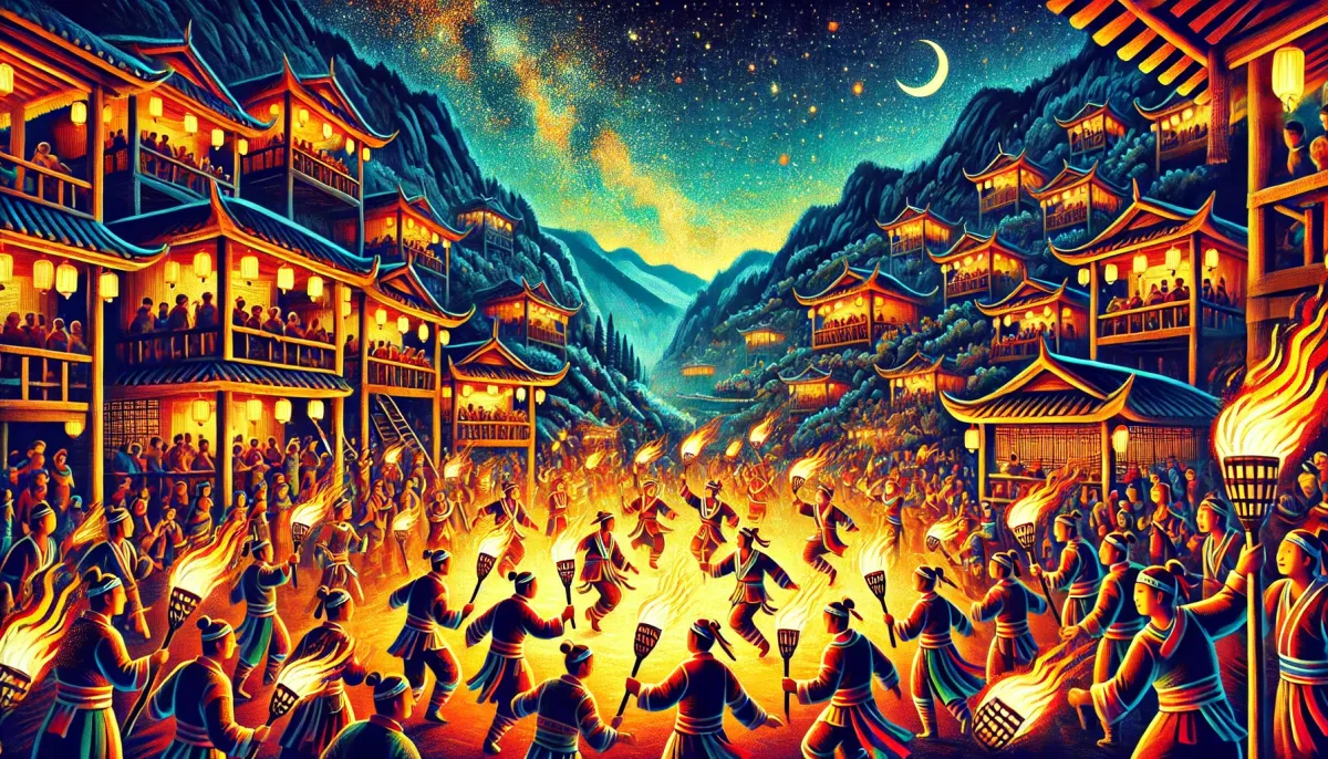 From Kashgar to the Heart of the Yi Fire Torch Festival: My Epic Journey to Puge County, Sichuan