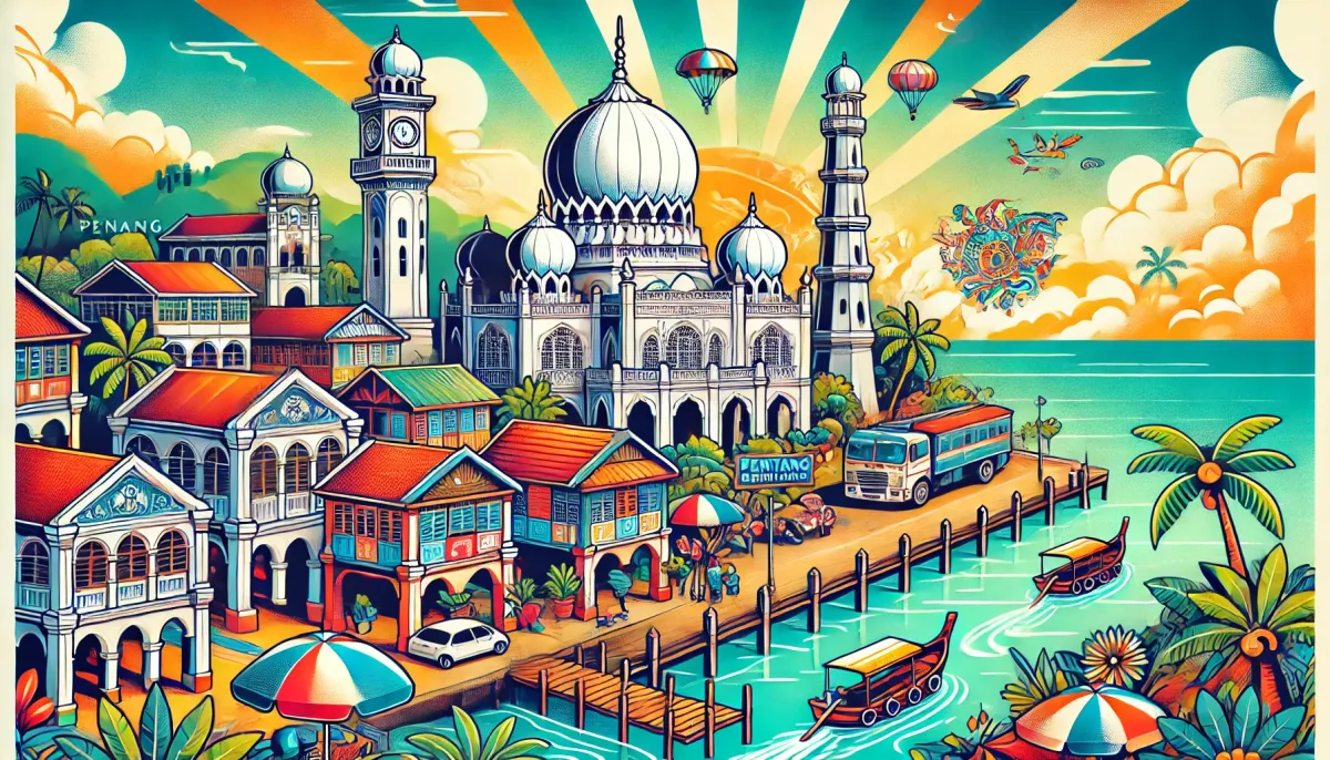 Penang, Malaysia: An Unforgettable Backpacker's Journey Through History, Culture, and Culinary Delights!